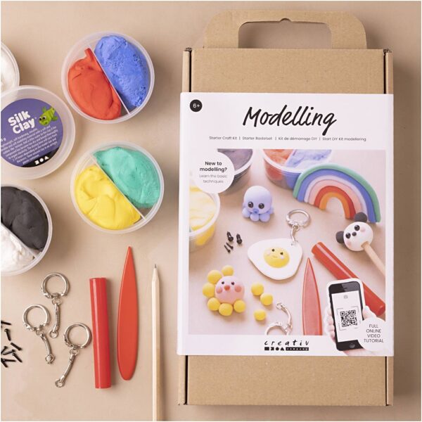 Start DIY Kit Modellering, Fantasifigurer, 1 pk.