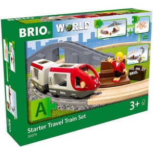 BRIO World Startsæt Med Passagertog - 22 Dele- 36079