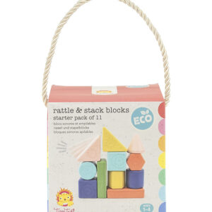 Tiger Tribe Rasleklodser - Rattle & Stack Blocks - Startsæt - 1